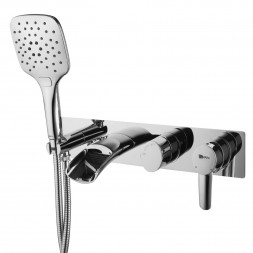 Lemark Atlantiss LM3224C смеситель для ванны и душа, встраиваемый