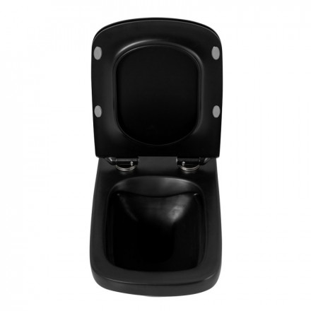 BelBagno Sela BB3201CHR-MB унитаз подвесной безободковый (чаша)