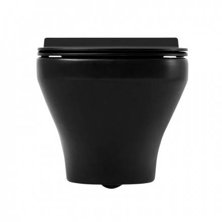 BelBagno Sela BB3201CHR-MB унитаз подвесной безободковый (чаша)