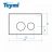 Teymi T70019WM Клавиша смыва 200x260x50