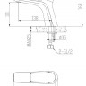ESKO BAKU BK 26 Смеситель для раковины ESKO BAKU BK 26 Смеситель для раковины