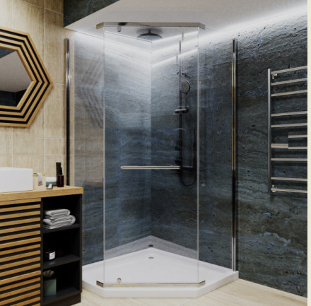 Cerutti CHIKA ZP101T Душевой угол 100x100