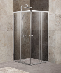 Belbagno UNIQUE-A-2-75/90-C-Cr душевой угол стекло прозрачное