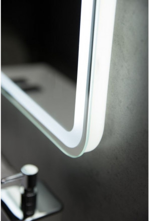 Belbagno SPC-MAR-600-800-LED-TCH-SND Зеркало со встроенной подсветкой, голосовым управлением и подог
