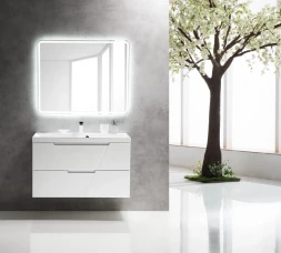 BelBagno MARINO-1100-2C-SO-RG-P тумба с раковиной подвесная
