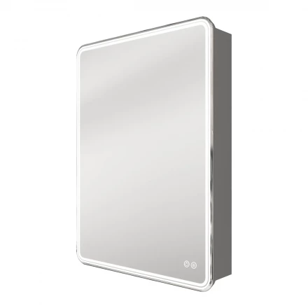 Azario CS00084317 Зеркальный шкаф правосторонний с подсветкой и подогревом 600х800
