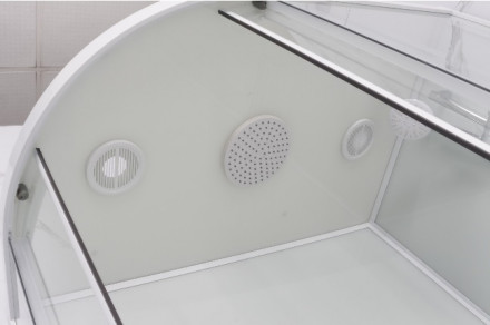 Frank F412L White Душевая кабина 120x80