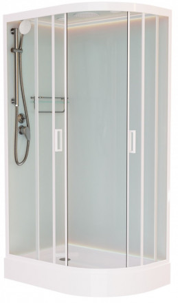 Frank F412L White Душевая кабина 120x80