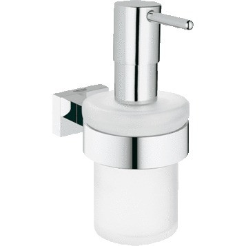 Grohe Essentials Cube 40756001 Дозатор жидкого мыла с держателем
