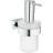 Grohe Essentials Cube 40756001 Дозатор жидкого мыла с держателем