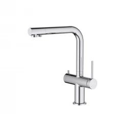 AQUATEK ЕВРОПА AQ1385CR cмеcитель для кухни c подключением к фильтру питьевой воды