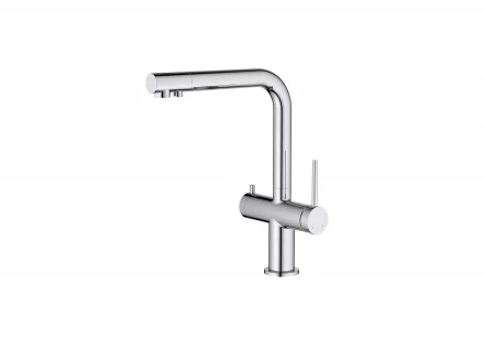 AQUATEK ЕВРОПА AQ1385CR cмеcитель для кухни c подключением к фильтру питьевой воды