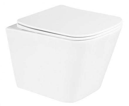 BelBagno Duo BB3103CHR/SC унитаз подвесной безободковый