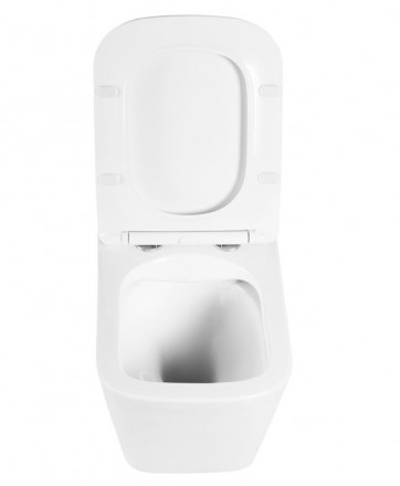 BelBagno Duo BB3103CHR/SC унитаз подвесной безободковый