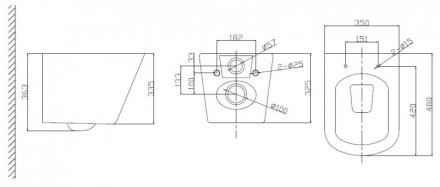 BelBagno Duo BB3103CHR/SC унитаз подвесной безободковый