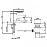 Jacob Delafon Kandel E660RU-CP Смеситель для раковины Jacob Delafon Kandel E660RU-CP Смеситель для раковины