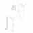 Vincea Walk in VSW-1H900MRGM душевая перегородка