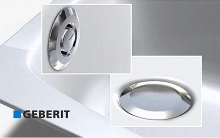 Geberit 150.756.21.1 Слив перелив для ванны (удлиненный)