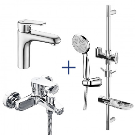 Lemark Point LM0380C Комплект смесителей 3 в 1