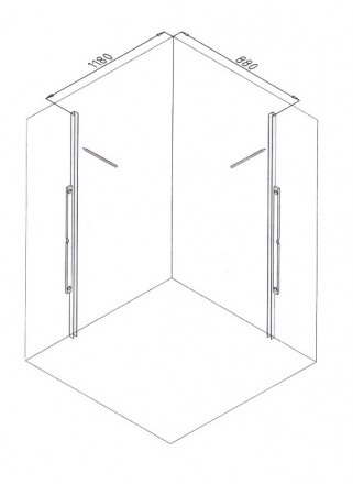 Cerutti VICTORIA 120 Душевой угол 120x90