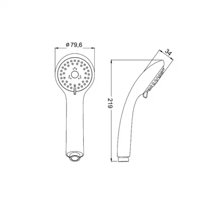 Iddis 3F A11031 душевая лейка
