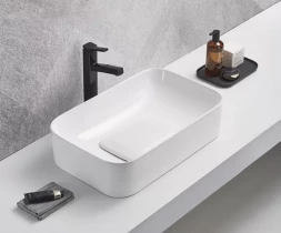 Gid N9598 Накладная раковина белая 
