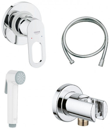 Grohe BauLoop 124896 комплект гигиенического душа