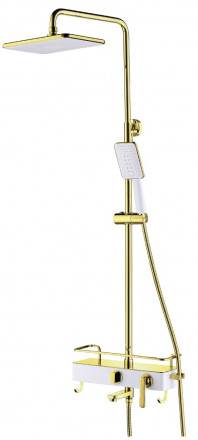 Lemark Mista LM6462WG Душевая стойка