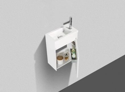 BelBagno MARINO-1100-2C-SO-BL-P тумба с раковиной подвесная