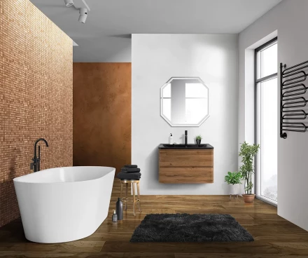 BelBagno AURORA-900-2C-SO-RT тумба с раковиной подвесная