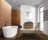 BelBagno AURORA-900-2C-SO-RT тумба с раковиной подвесная