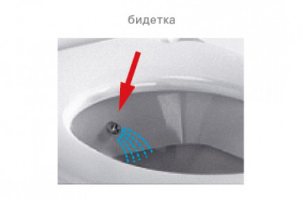 Vitra Grand 9763B003-1206 унитаз с функцией биде напольный с бачком и сиденьем дюропласт