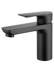 Wonzon &amp; Woghand Loop WW-A40732-MB Смеситель для раковины черный матовый