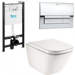 Roca 893104100 Gap унитаз подвесной с инсталляцией Roca