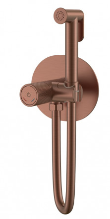 Boheme TECH Brushed Bronze 157-BRB Смеситель гигиенический