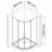 WasserKRAFT Leine 35P01 Душевой угол 90x90
