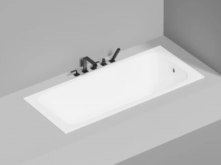Salini Orlanda 102012M Ванна встраиваемая белый 180x80
