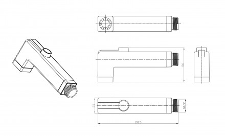 Lemark LM8091C Комплект для биде