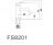 Fmark FS8201A смеситель для раковины