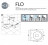 Kerasan Flo 3114 Напольный унитаз укороченный (чаша)