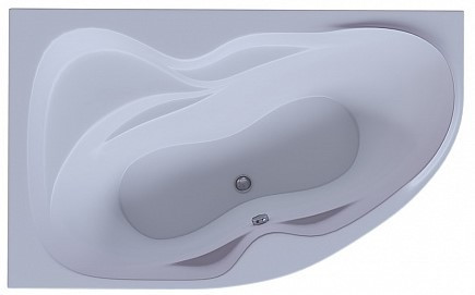 Aquatek Вега 170x105 Акриловая ванна левая без гидромассажа