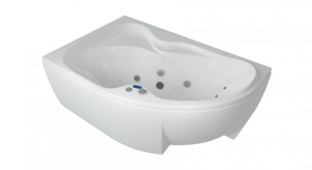 Aquatek Вега 170x105 Акриловая ванна левая без гидромассажа