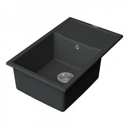 POINT Велета 78 PN3002GR мойка кухонная графит