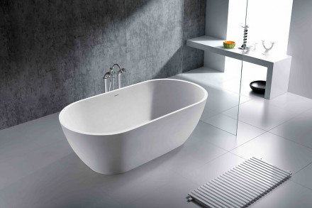 Azario SOLID SURFACE 180х80х54 ванна из искусственного камня