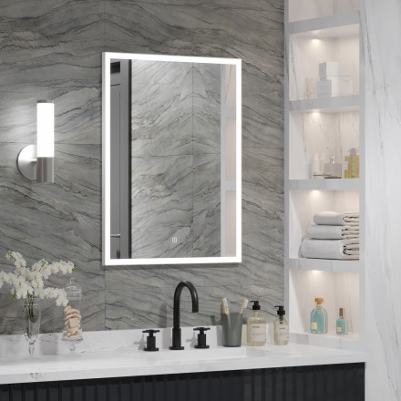 Континент Frame white standart 600x800 зеркало