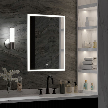 Континент Frame white standart 600x800 зеркало