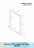 Континент Frame white standart 600x800 зеркало