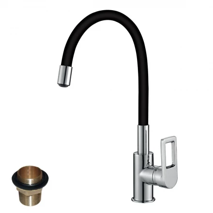 Rossinka Z Z35-35U-Black Смеситель для кухонной мойки