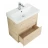 BelBagno MARINO-CER-1200-4C-SO-2-BO-P тумба с раковиной на две чаши четырьмя ящиками подвесная