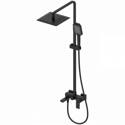 Wonzon &amp; Woghand Cube 2.0 WW-88047068-MB Душевая система черный матовый